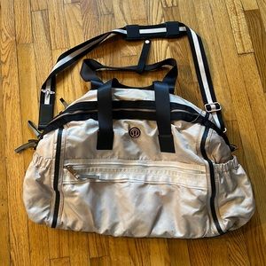 LuLuLemon Rose Gold Weekend Warrior Bag
